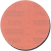 PSA RED ABRASIVE DISCS 6" P320A 100/RL